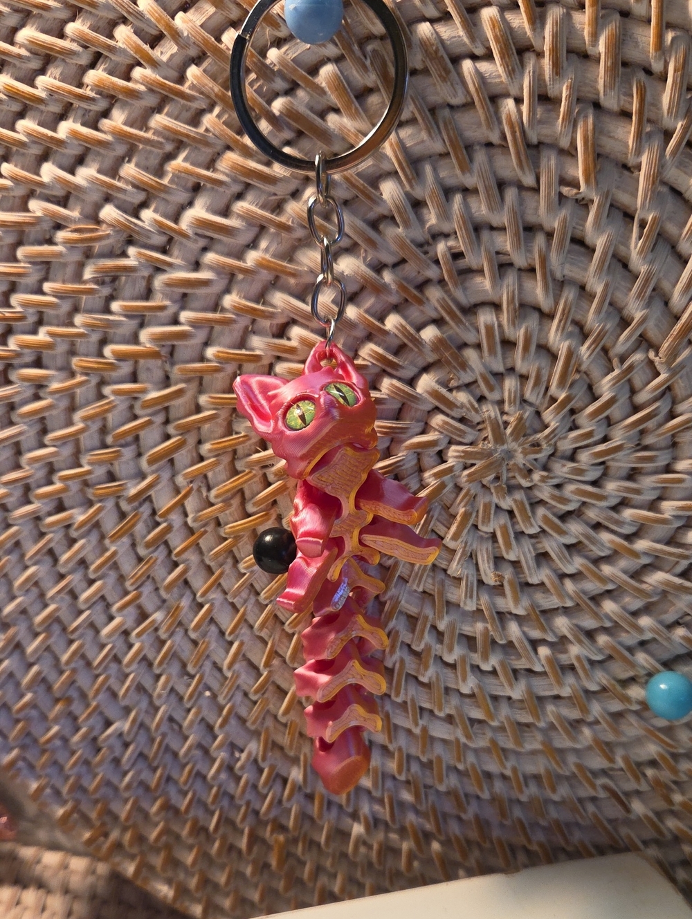 5 For 25 Or 10 Each Pink 3d Cat Keychain Key Chain Charm